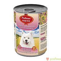 Изображение Родные корма консервы 970г Птица с потрошками по-московски для собак от магазина Profzoo