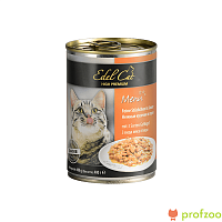 Изображение Эдель Кэт консервы 3 Вида Мяса Птицы в соусе для кошек 400г от магазина Profzoo