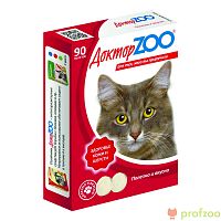 Изображение Доктор Зоо для кошек Здоровье и красота 90таб.  от магазина Profzoo