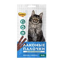 Изображение Лакомые палочки Мнямс 5г Форель+Лосось для кошек 1х3шт от магазина Profzoo