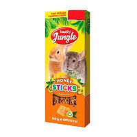 Happy Jungle палочки Мёд+Фрукты для кроликов и шиншилл 3х30г