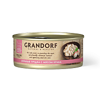 Изображение Grandorf Cat консервы Куриная грудка с мясом краба для кошек 70г от магазина Profzoo