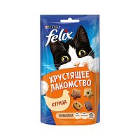 Изображение Феликс 60г Хруст.лакомство Курица для кошек от магазина Profzoo
