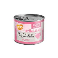 Изображение Мнямс Delicatesse консервы Индейка паштет "Суфле по-английски" для котят 200г от магазина Profzoo