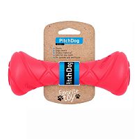 Изображение PitchDog игр. Игровая гантель для апортировки 19см d 7см розовая от магазина Profzoo