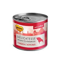 Изображение Мнямс Delicatesse консервы Бразато по-Итальянски (говядина с морковью) для собак 200г от магазина Profzoo