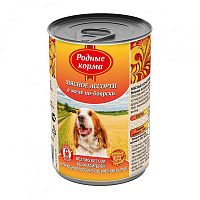 Изображение Родные корма консервы 410г Мясное ассорти в желе по-боярски для собак от магазина Profzoo