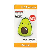 Изображение Petstages игрушка Dental Авокадо с кошачьей мятой 15см для кошек от магазина Profzoo