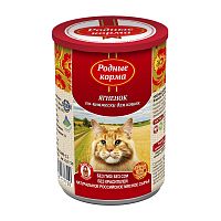 Изображение Родные корма консервы 410г Ягненок по-княжески для кошек от магазина Profzoo