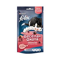 Изображение Феликс 50г Весёлая охота Ветчина+Индейка для кошек от магазина Profzoo