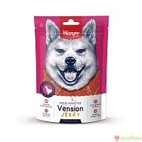 Изображение Wanpy Dog 100г Филе из оленины от магазина Profzoo
