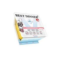Изображение Best Dinner Vet Profi консервы Gastrointestinal Low Fat Индейка паштет для собак 100г (ламистер) от магазина Profzoo