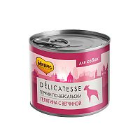 Изображение Мнямс Delicatesse консервы Террин по-Версальски (телятина с ветчиной) для собак 200г от магазина Profzoo