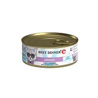 Изображение Best Dinner консервы Urinary Утка с клюквой в желе для кошек 100г от магазина Profzoo