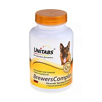 Изображение Витамины UNITABS BrewersComplex с Q10 с пивными дрожжами для крупных собак 100 таб. от магазина Profzoo