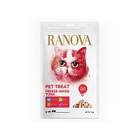 Изображение Лакомство RANOVA сублимированное Тунец для кошек 50г от магазина Profzoo