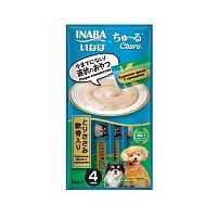 Изображение INABA ЧАО ЧУРУ Лакомство-пюре с хрящами для собак (4х14г) от магазина Profzoo
