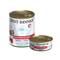 Изображение Best Dinner Exclusive Vet Profi консервы 340г GastroIntestinal Говядина с сердцем для собак от магазина Profzoo