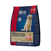 Изображение Brit Premium Dog Large & Giant Курица для крупных пород 3кг от магазина Profzoo