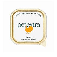 Изображение PETEXTRA консервы 100г Паштет с сочной индейкой для взрослых кошек от магазина Profzoo