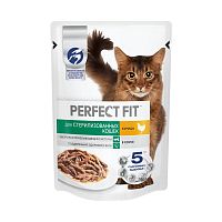 Изображение Perfect fit пауч 75г Курица в соусе для стерилиз.кошек от магазина Profzoo