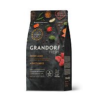 Изображение Grandorf Fresh Cat Large Свежее мясо ягненка с бататом для крупных кошек 2кг от магазина Profzoo
