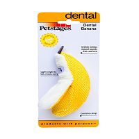 Изображение Petstages игрушка Dental Банан с кошачьей мятой для кошек от магазина Profzoo