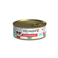 Изображение Best Dinner консервы Gastrointestinal Индейка паштет для кошек 100г от магазина Profzoo