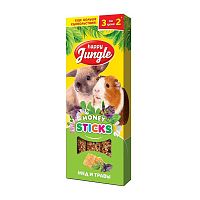 Happy Jungle палочки Мёд+Травы для кроликов и морских свинок 3х30г