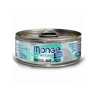 Изображение Monge Cat Natural консервы Морепродукты с курицей для кошек 80г от магазина Profzoo