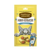 Изображение Дер.лак. 40г Мини-колбаски с пюре из тунца для кошек от магазина Profzoo
