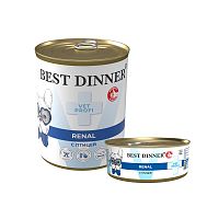 Изображение Best Dinner Vet Profi консервы Renal Птица для собак 340г от магазина Profzoo
