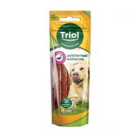 Изображение Аппетитные колбаски из утки для собак 40г Triol от магазина Profzoo