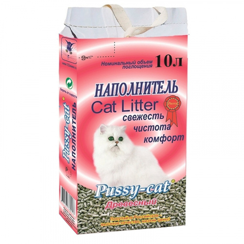 Изображение Пусси Кэт 10л древесный  от магазина Profzoo