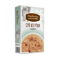 Изображение Дер.лак. Суп из утки с тунцом для кошек 4х35г от магазина Profzoo