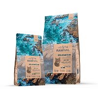 Изображение Rawival Gifts of Land & Sea Курица и Рыба для взрослых кошек 400г от магазина Profzoo