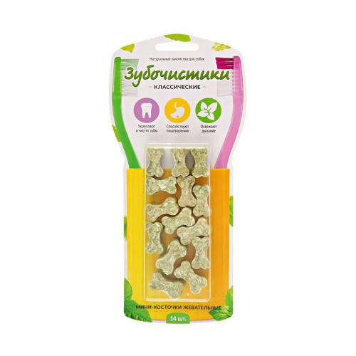 Изображение Зубочистики Мини-Косточки жевательные 60г от магазина Profzoo
