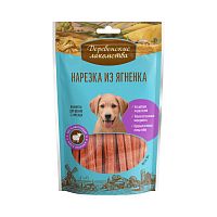 Изображение Дер.лак. 90г Нарезка из ягнёнка для щенков от магазина Profzoo
