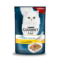 Изображение Гурмэ Перл пауч 75г соус Де-люкс Курица от магазина Profzoo