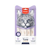 Изображение Wanpy Cat "Нежное пюре" из тунца и краба для кошек 14г 1шт от магазина Profzoo