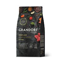 Изображение Grandorf Fresh Cat Kitten Свежее мясо ягненка с бататом для котят 2кг от магазина Profzoo