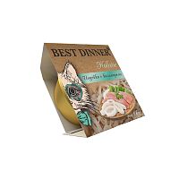 Изображение Best Dinner Holistic консервы 75г Индейка с кальмарами филе в желе для взрослых и стерилиз.кошек от магазина Profzoo
