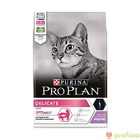 Изображение Проплан Delicate Индейка для кошек 10кг от магазина Profzoo
