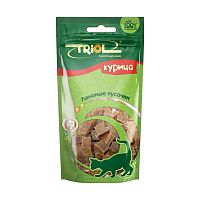 Изображение Лакомые кусочки из курицы для кошек 40г Triol от магазина Profzoo