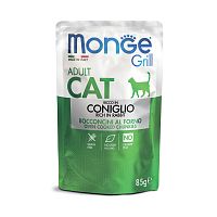 Изображение Monge Cat Grill пауч Итальянский кролик для кошек 85г от магазина Profzoo