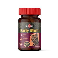 Изображение Витамины "Daily Multi" для иммунитета для кошек 100 таб. TAMACHI от магазина Profzoo
