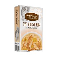 Изображение Дер.лак. Суп из курицы с уткой и тыквой для кошек 4х35г от магазина Profzoo