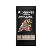 Изображение AlphaPet Superpremium крем-лакомство Ягненок и Облепиха для кошек (4х12г) от магазина Profzoo