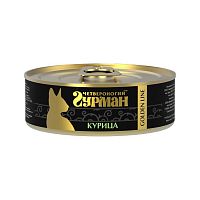 Изображение Четвероногий Гурман Голден консервы Курица натуральная в желе для кошек 100г от магазина Profzoo