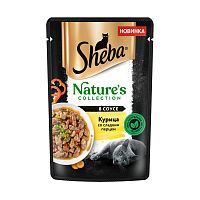 Изображение Шеба Nature's Collection пауч 75г Курица со сладким перцем в соусе от магазина Profzoo